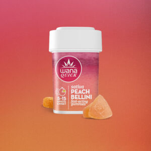 Wana Peach Bellini Gummies