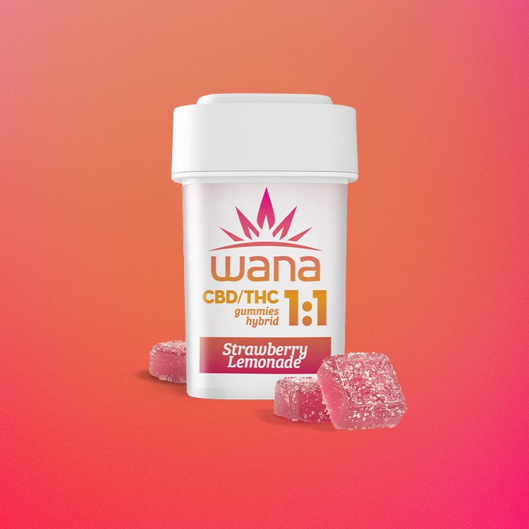 Wana Strawberry Lemonade Gummies